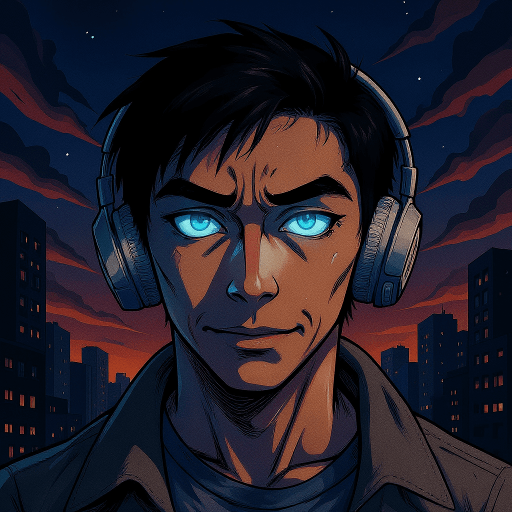 Shonen-style anime avatar