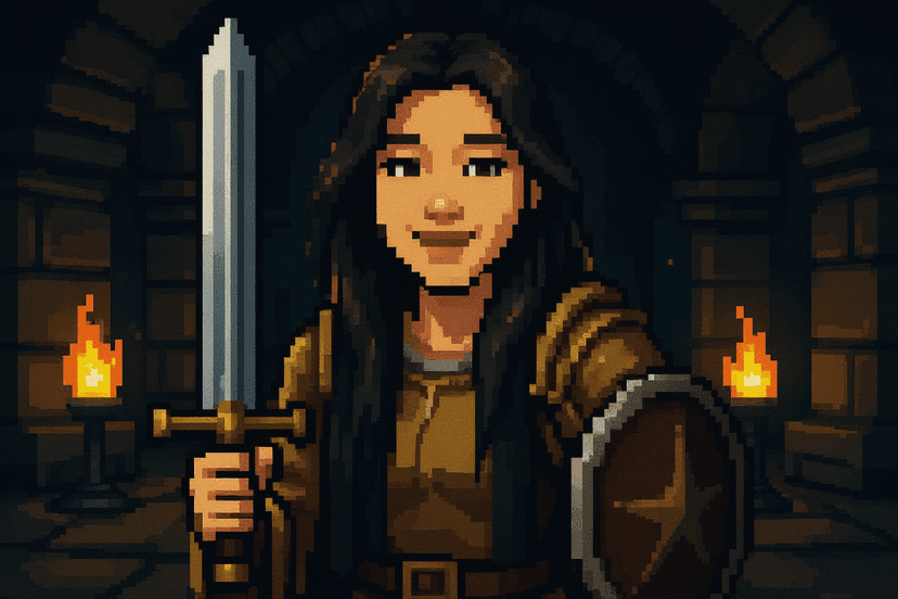 Retro Quest avatar style preview