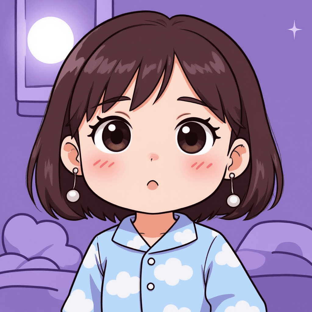 Pog Twitch emote — chibi style