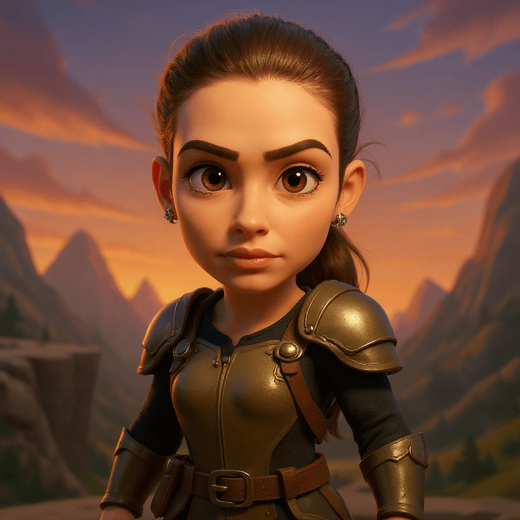 3D-rendered Twitch PFP