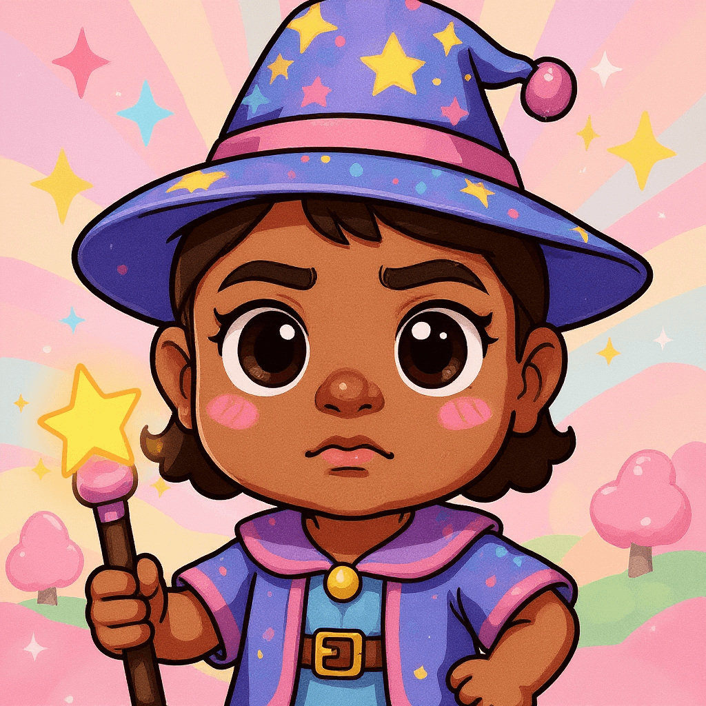 Chibi mage avatar